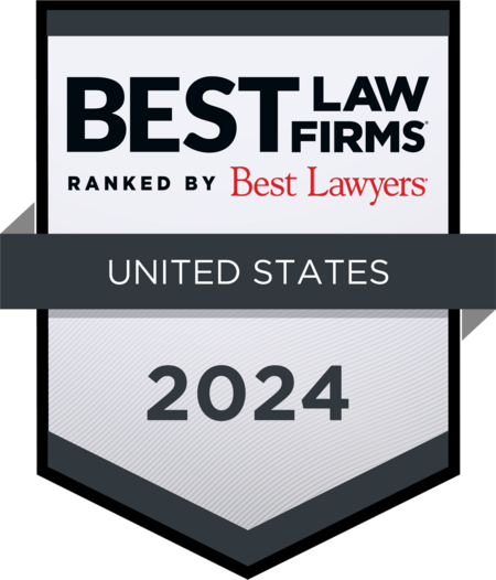 Best Law Firm - Best lawyers badge 2024